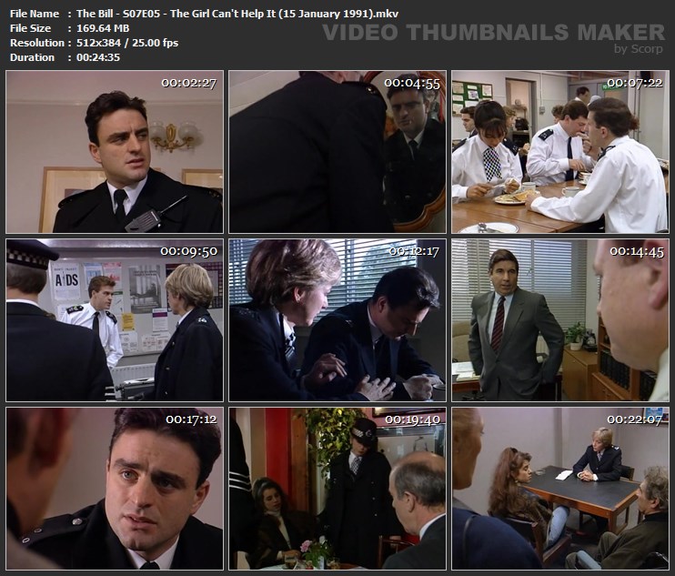 The Bill - S07E05 - The Girl Can't Help It (15 January 1991).mkv