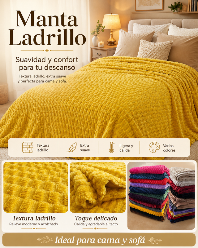 Manta Ladrillo