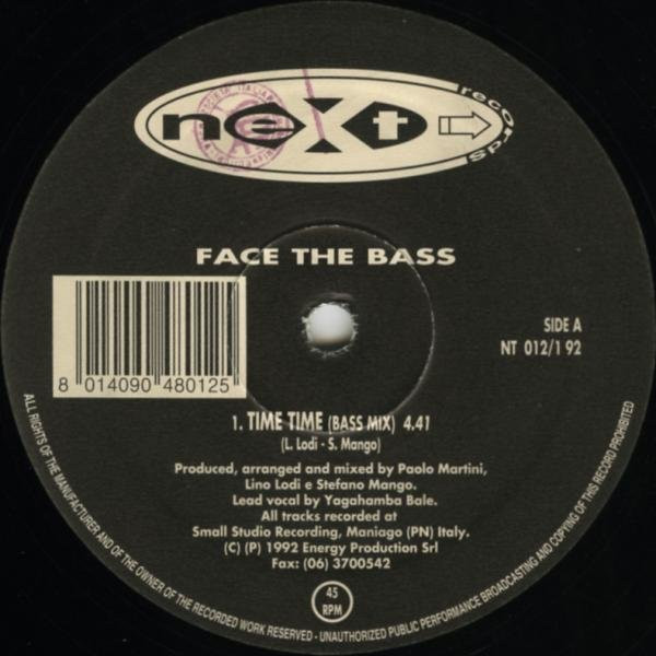 28/02/2023 - Face The Bass – Time Time (2 x Vinyl, 12, 45 RPM, Limited Edition)(Next Records – NT 0121 92)  1992 (FLAC) R-183251-1405528163-7945