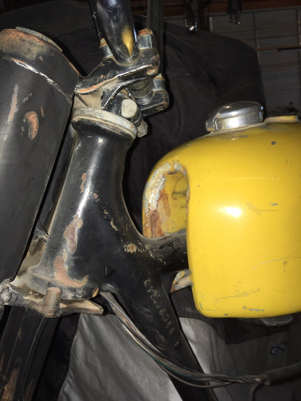 Victor tank on C15 frame