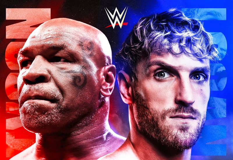 WWE се интересуват от сблъсък между Майк Тайсън и Логан Пол