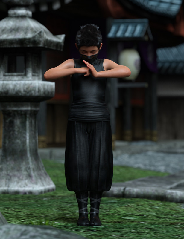 Little Ninja Poses for Kayden HD 8.1