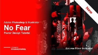 No Fear  Create A Scary Halloween Poster Using Adobe Photoshop & Illustrator