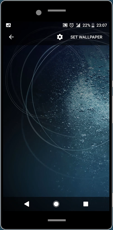 xperia loops live wallpaper download