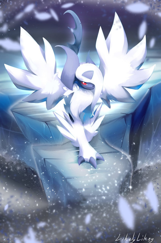 absol-and-mega-absol-pokemon-drawn-by-li