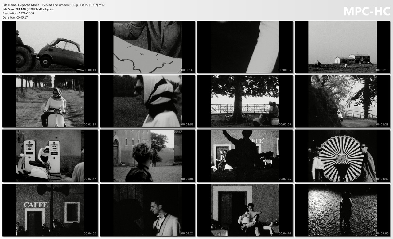 Depeche Mode - Behind The Wheel (BDRip 1080p) [1987]