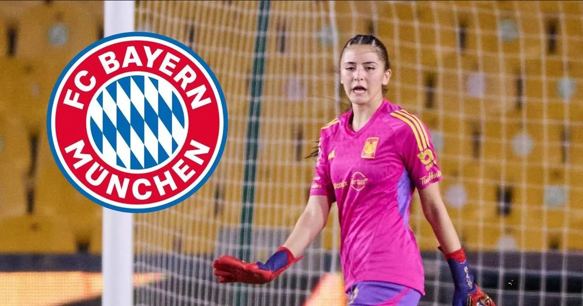 Portera de Tigres Femenil se va al Bayern Múnich con solo 17 años