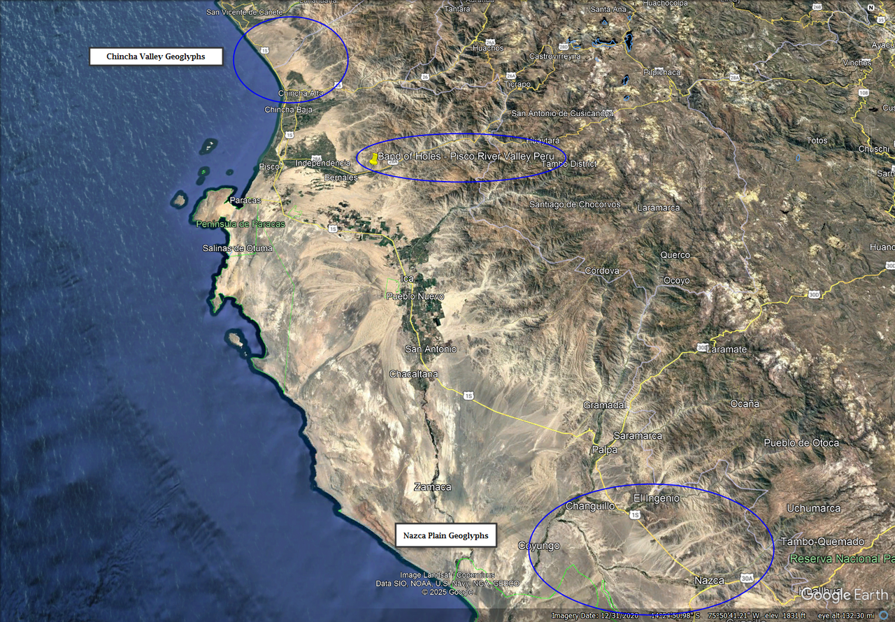 Band of Holes General Geographical Setting