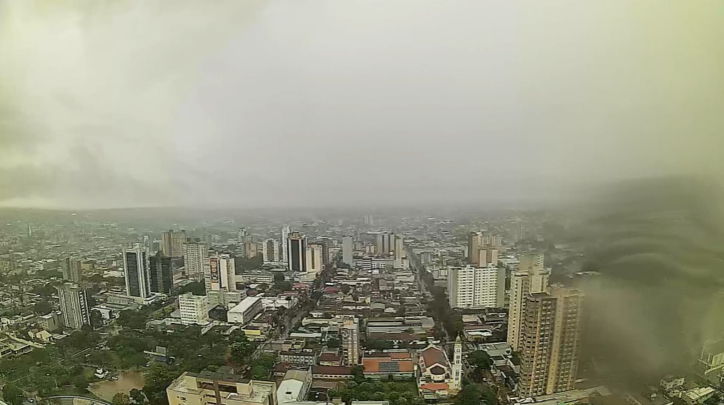Campo Grande nesta manhã de segunda-feira