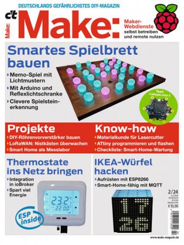 Cover: ct Magazin f&uuml;r Computertechnik (Make) No 02 2024