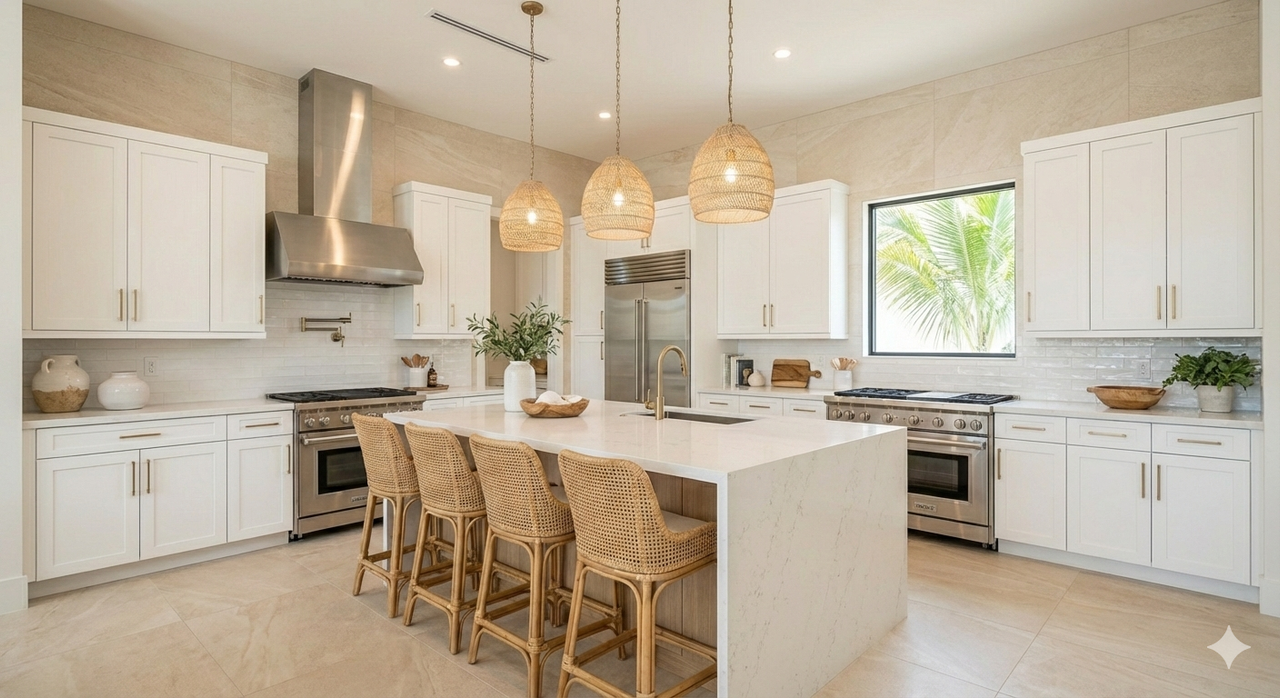 Contemporary Chef's Kitchen