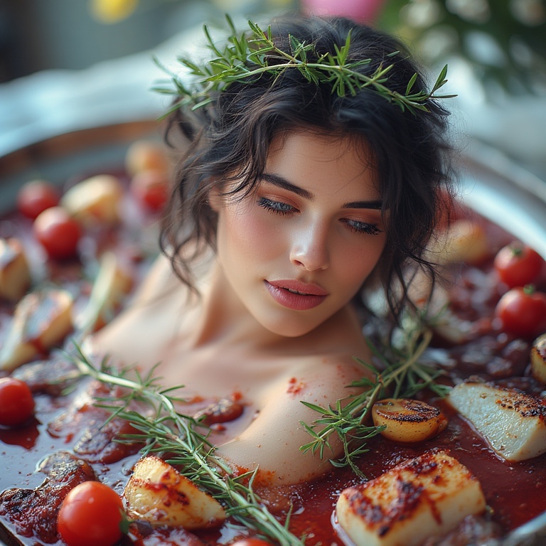 Garden Wedding Marinade Black hair 0 01