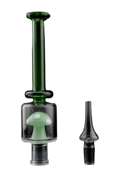 2-Pack 7″ Glass Glass Pipe Collector Straw Assorted Colors