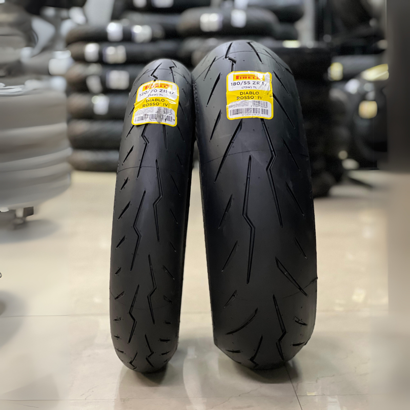 Buy Pirelli Diablo Rosso 4 180/55 ZR17 | Torque Block
