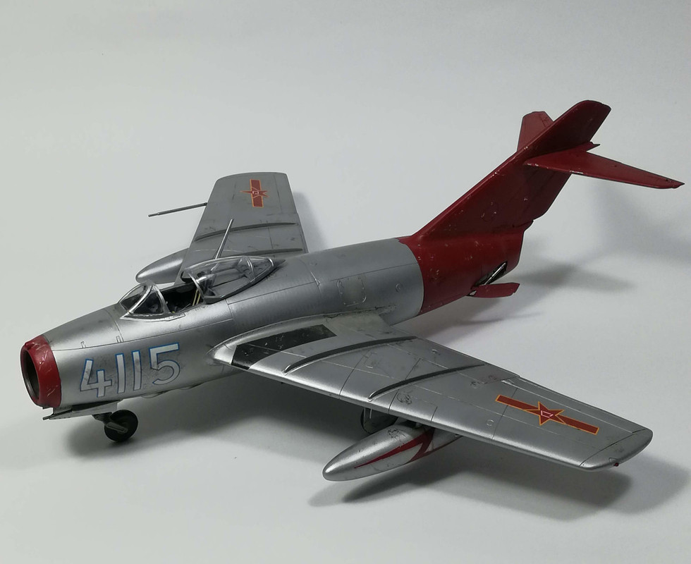 Avion - MiG 15 Bis - Tamiya, 1/48 Mig-02