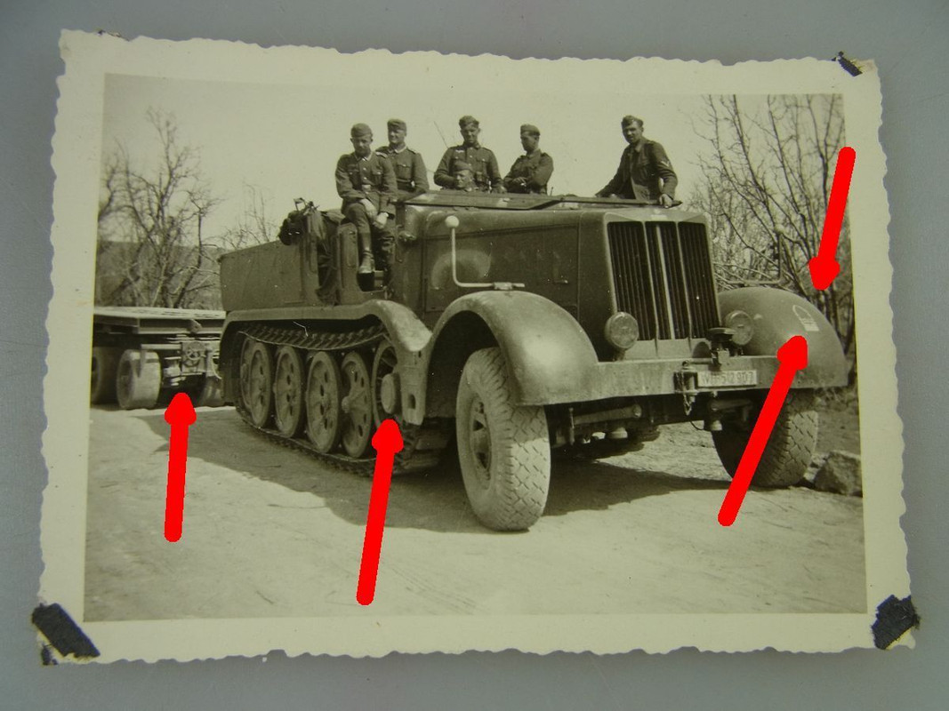 Foto 60cm Mörser Karl Gerät 040 THOR Wappen Halbkette Krim Rußland2