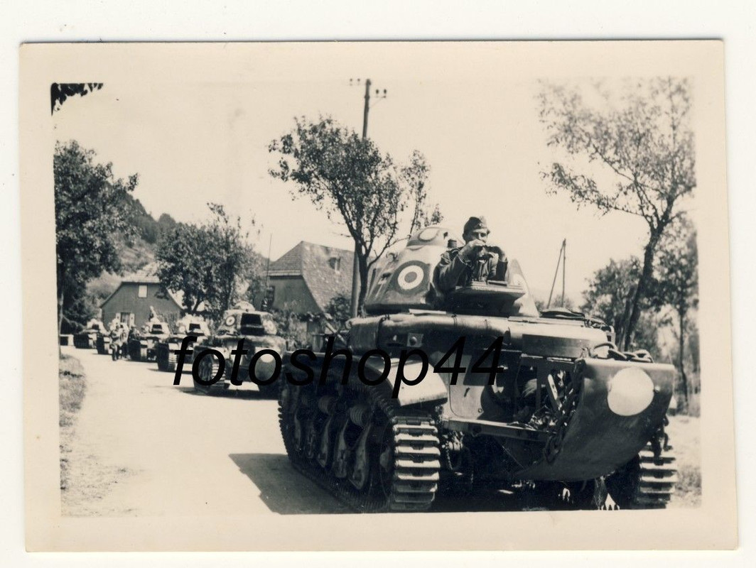 französischer Panzer Vogesen