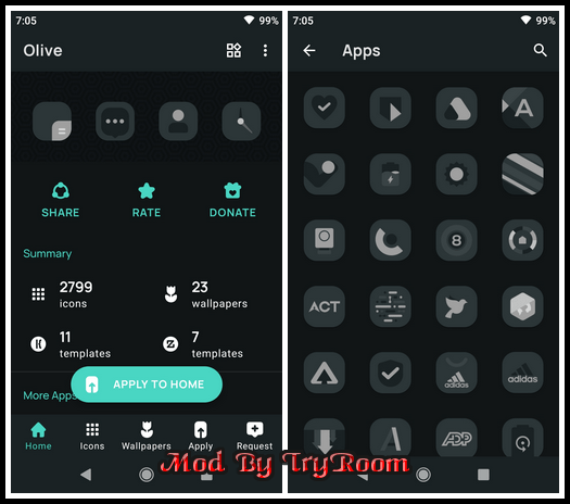 Olive Icon pack v1.0