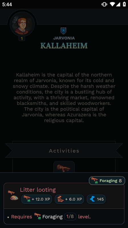 In some cities, you can do some litter looting...