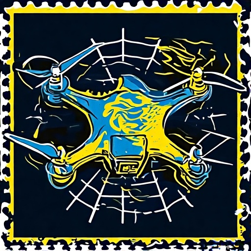 Postal-stamp-style-art-of-a-fl-73