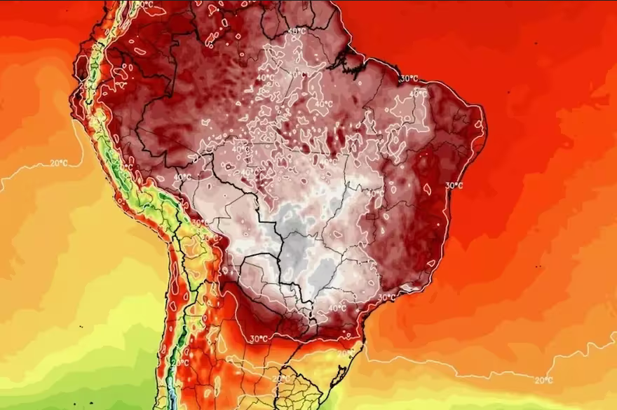 Brasil enfrenta una megaola de calor “extrema y peligrosa para la vida”