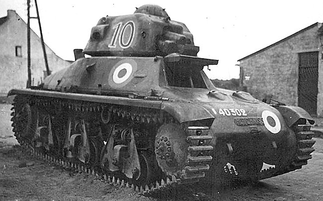 Tanque del Ejército francés Hotchkiss H35