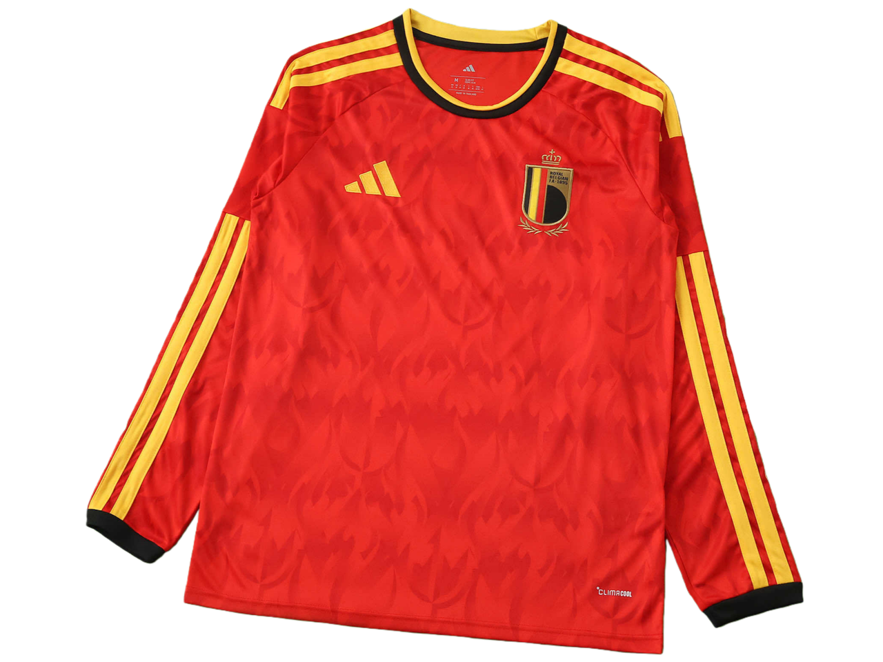 2026 FIFA World Cup Belgium home Long sleeved Fan version