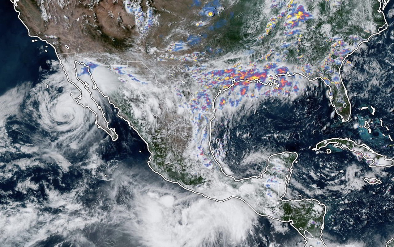 Tempesta tropicale Kay minaccia più di 10 stati del Messico