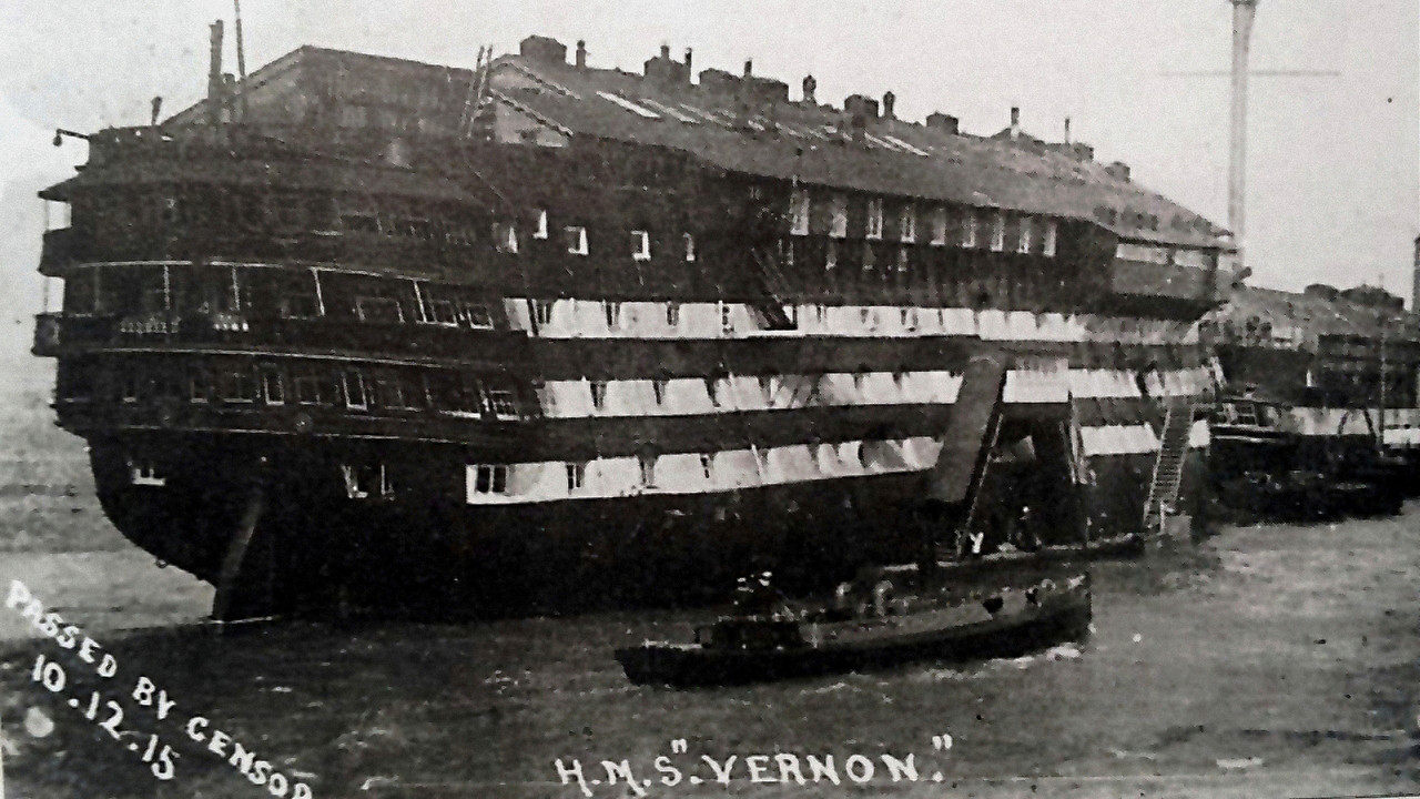HMS Marlborough (Vernon II) 1915