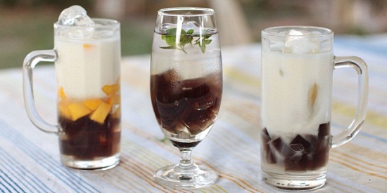 Es Kelapa Muda Cincau Hitam