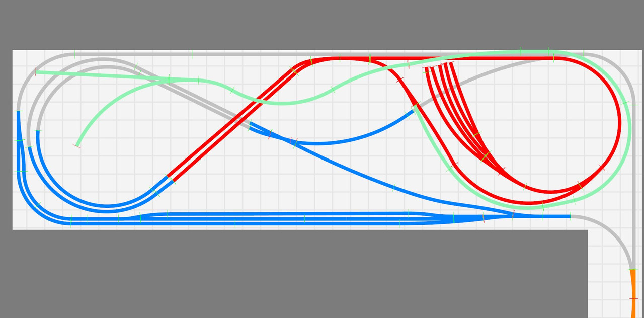 Baanplan zonder Rangeer