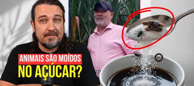 Será verdade que animais são MOÍDOS no açúcar que a gente consome?