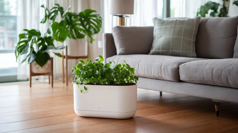 кашпо с автополивом