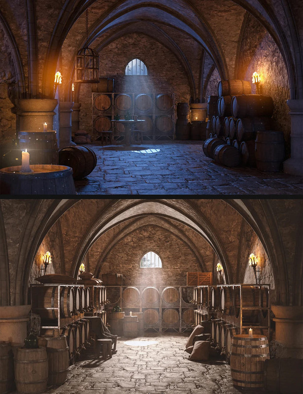 Medieval Cellar – Modular