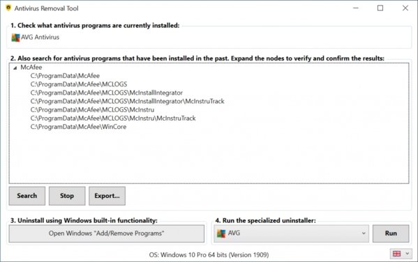 Antivirus Removal Tool 2022.09 (v.1)