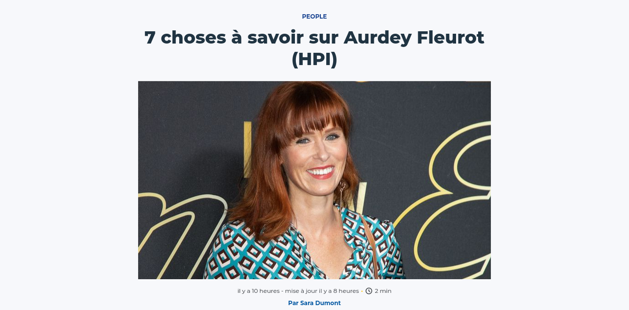 Screenshot 2022-07-31 at 16-44-28 7 choses à savoir sur Aurdey Fleurot (HPI)
