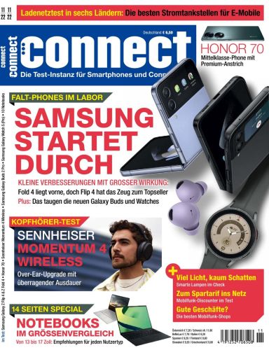 Cover: Connect Magazin für Telekommunikation November No 11 2022