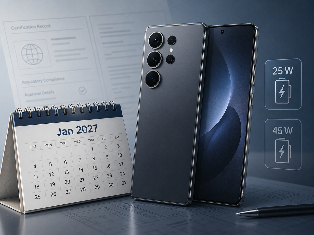 Galaxy S27 pode chegar em janeiro de 2027, mas Samsung parece disposta a manter um velho limite