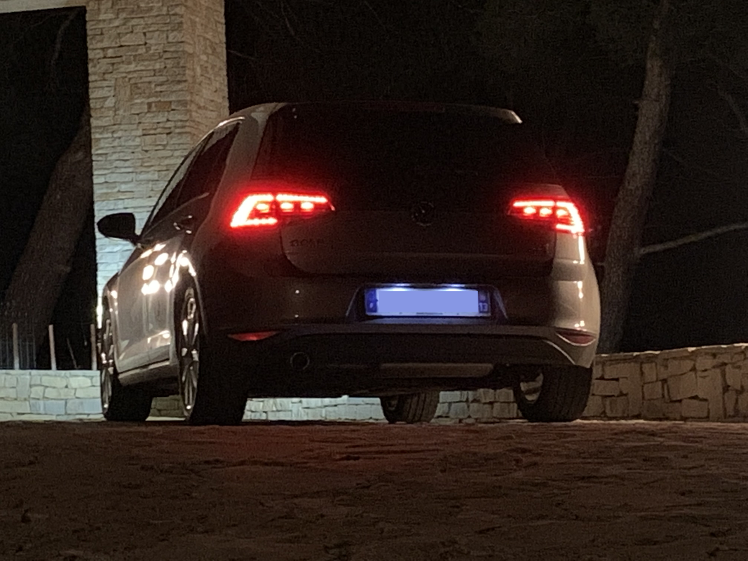 Golf7 ph1 Carat feux arriere led
