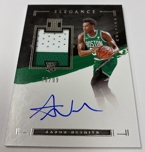 2020 Panini Impeccable Basketball - BC Impeccable Jersey Number