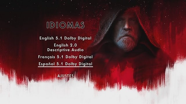 2 - Star Wars: Los Últimos Jedi [DVD9Full] [PAL] [Cast/Ing/Fr] [2017] [C.Ficción]