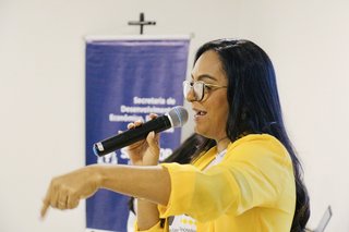 Mulheres participando de um workshop prático