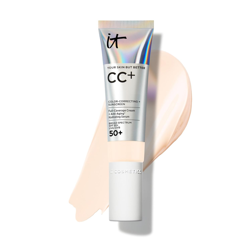 IT Cosmetics CC+ Cream Review – Full Coverage, Skincare & SPF in One