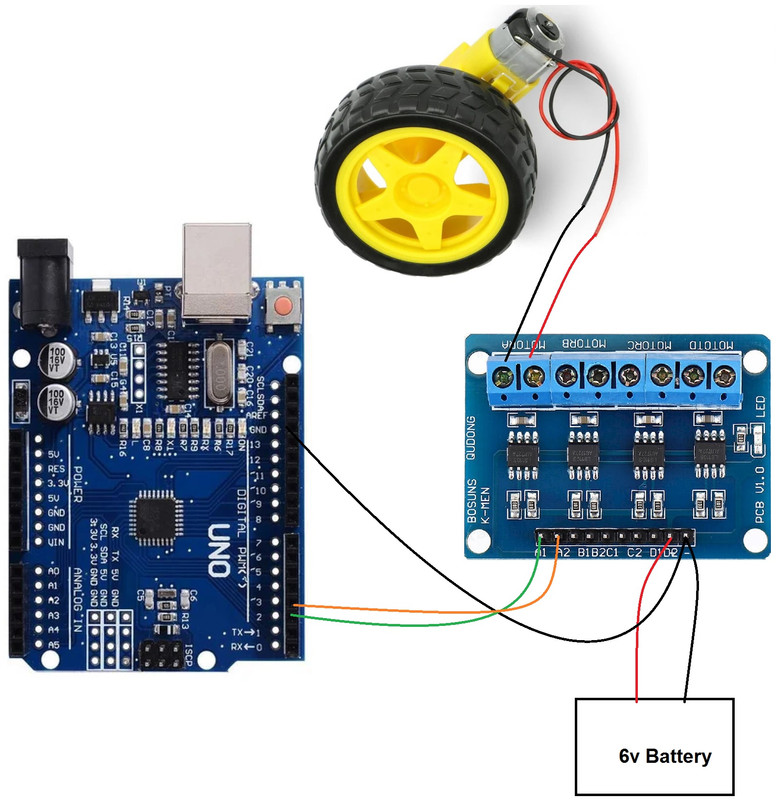 L9110S Module Circuit
