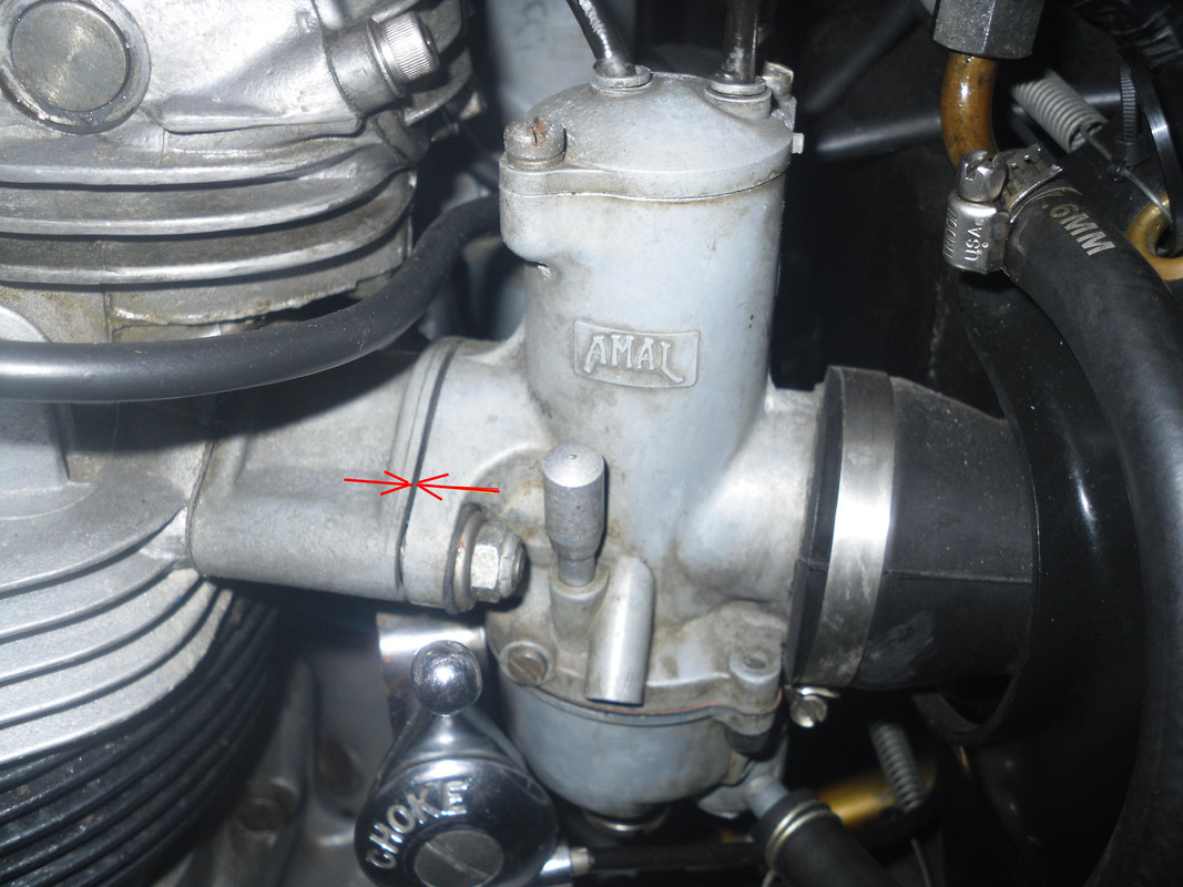 Amal 932 O-ring seal between carb & manifold....thick or thin? (stock 1973 Interstate)