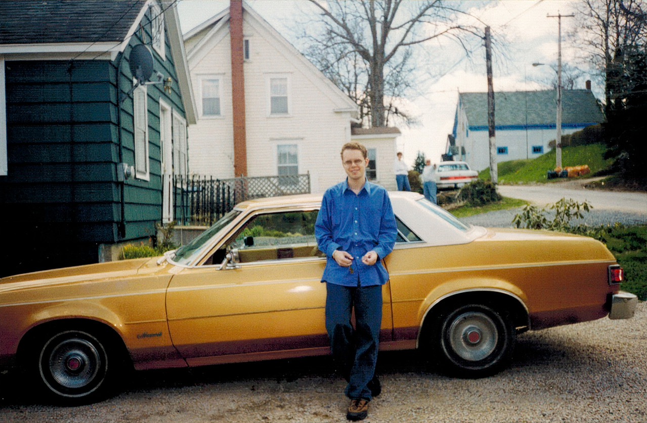 Matt and his 1978 Mercury Monarch