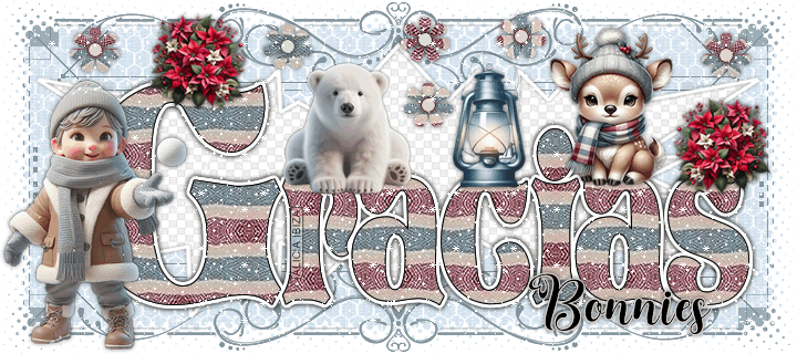 Gracias Warm Reindeer bonnies