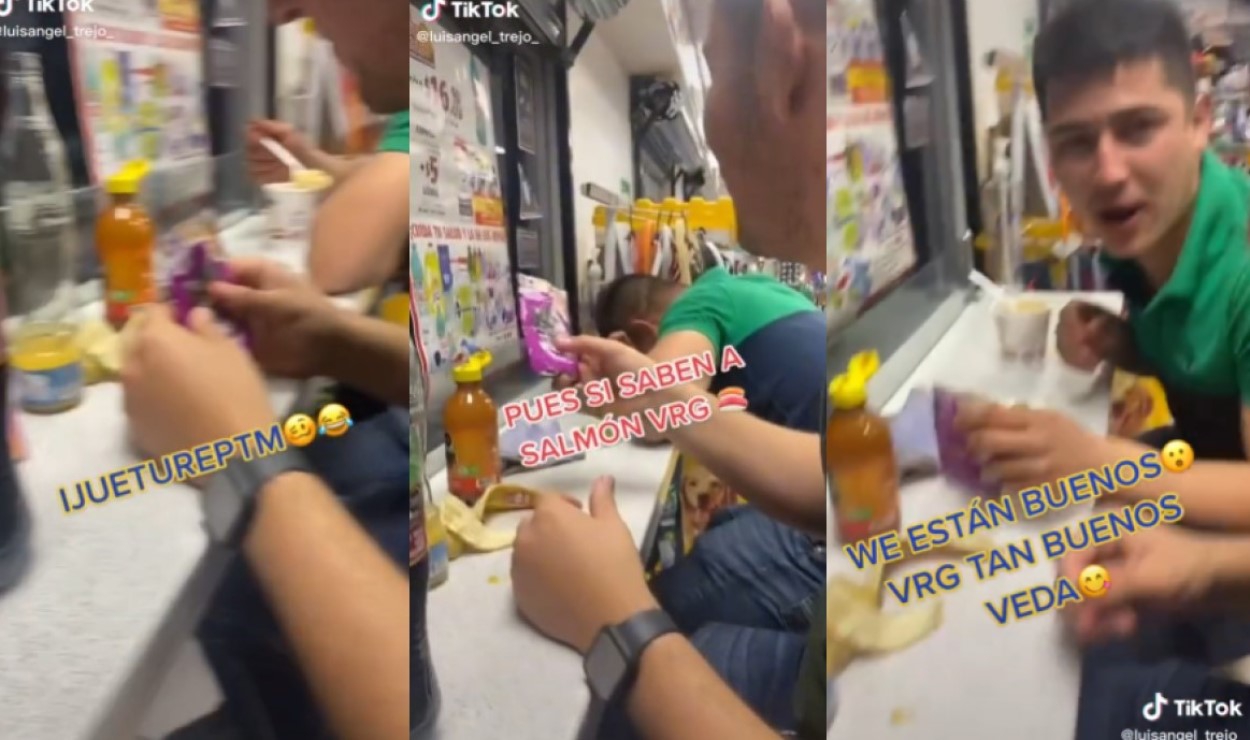 Hombre come comida para gato y el sabor sorprendió