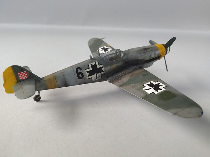 Bf-109G 2.Lj, Hasegawa i Revell 1/72 IMG-20200924-124421