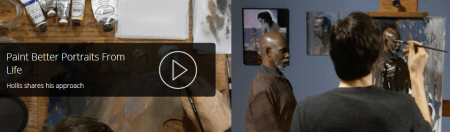 Portrait Painting from Life With Hollis Dunlap